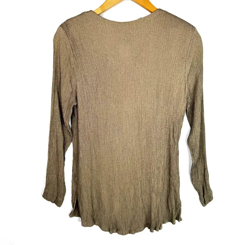 Rabbit Rabbit Rabbit Button Front Blouse S/M - Picture 2 of 9